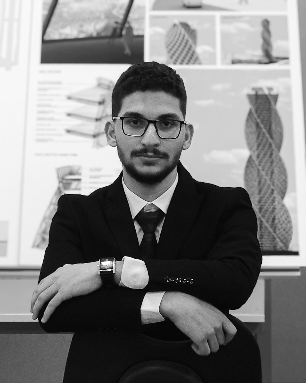 Portrait of Ahmed Azab